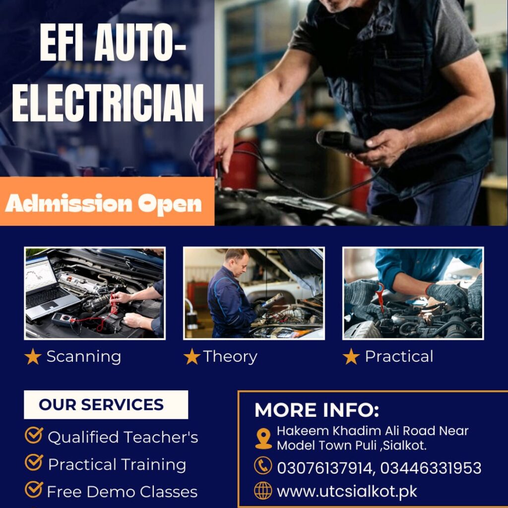 What is the Best Auto Electrician Course in Sialkot?